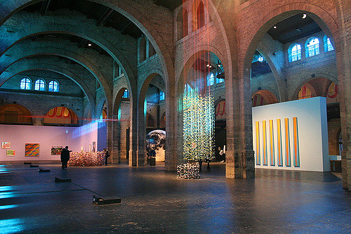 CAPC - Intérieur du musée - exposition art moderne